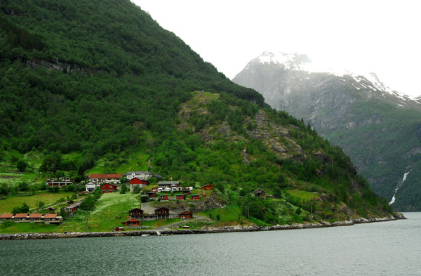 Geirangerfjord from the ferry M/F Bolsy