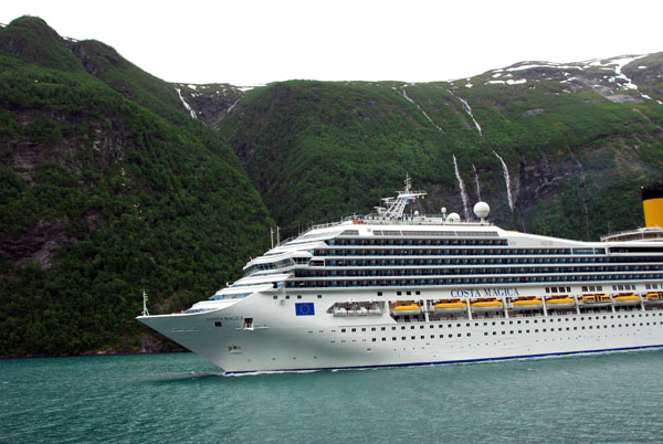 M/V Costa Magica, Geirangerfjord