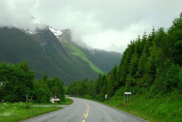 Along route 60 between Stranda and Sykkylven