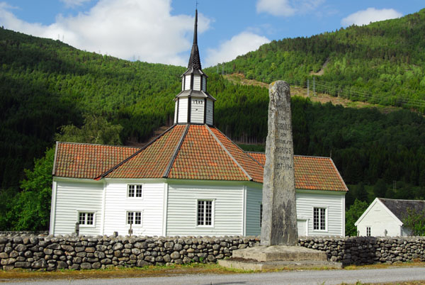 Rosekyrkja, Stordal's old church, 210 years old