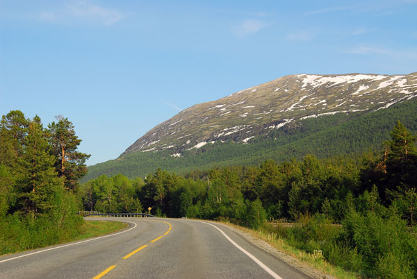 E136 southbound entering Oppland