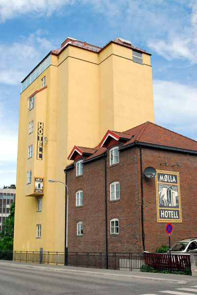 Mlle Hotel, a converted mill