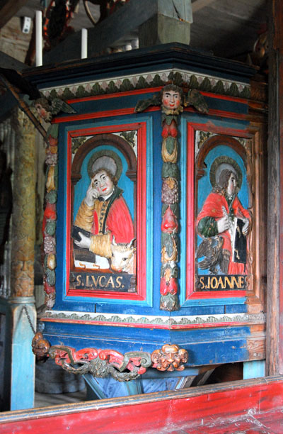 Interior, Garmo Stave Church