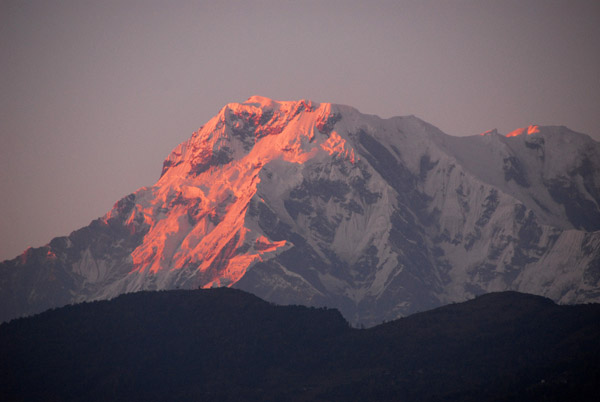 Sunset, Annapurna South