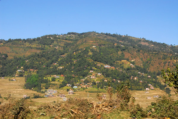 Hillside, west end of Kathmandu Valley