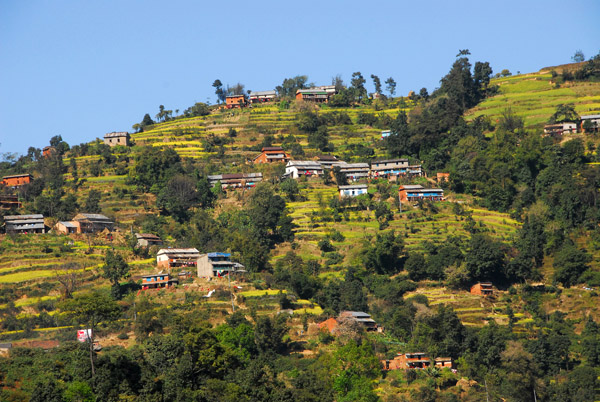 Hillside, west end of Kathmandu Valley