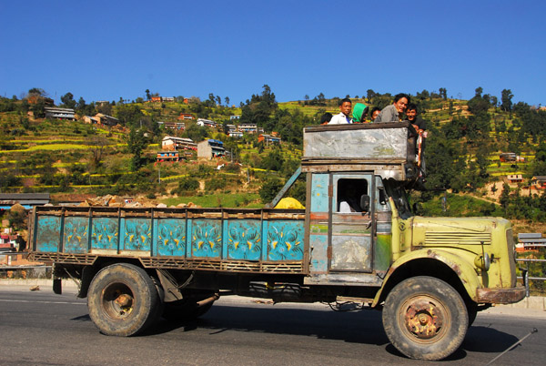 Truck, Prithvi Highway, Nepal