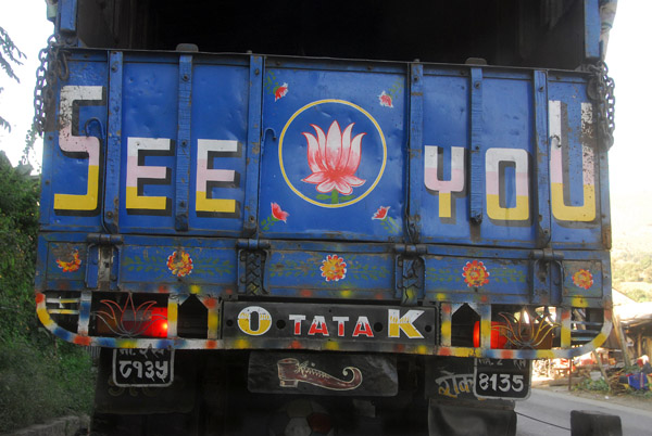 See You on the back of a Nepali truck