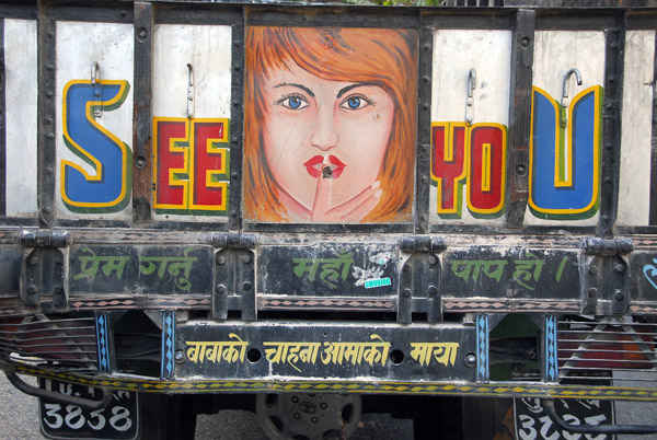 Another See You on a Nepali truck