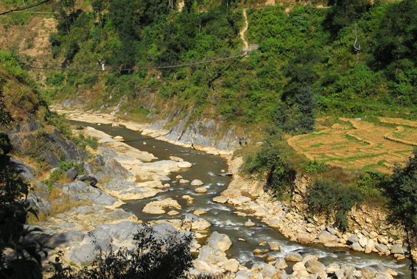 Small tributary of the Trisula River, Nepal