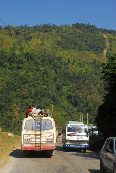 Road from Narayanghat to Mugling