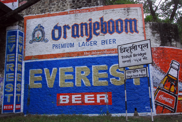 Everest Beer ad, Trishuli Bridge