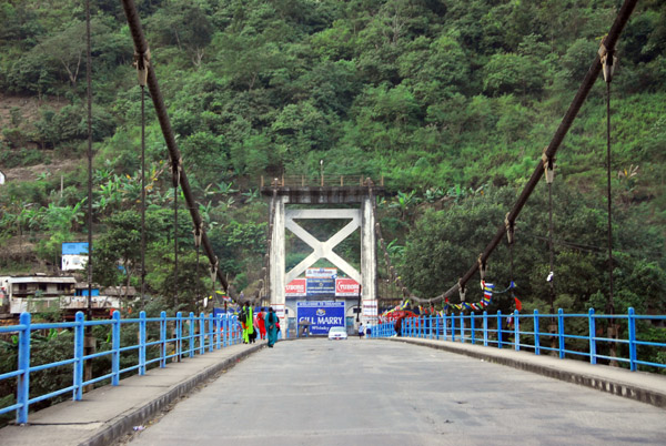 Prithvi Highway, Trishuli Bridge at Mugling, Nepal