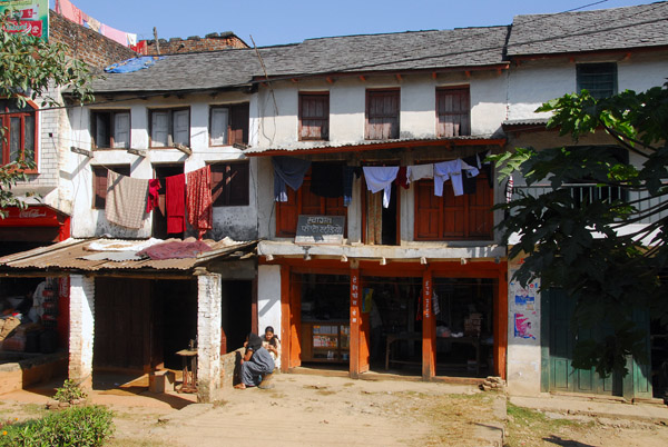 Roadside village between Pokhara and Damauli, Nepal