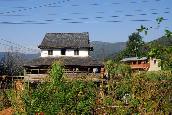 Traditional house between Damauli and Dumre, Tanahu Province