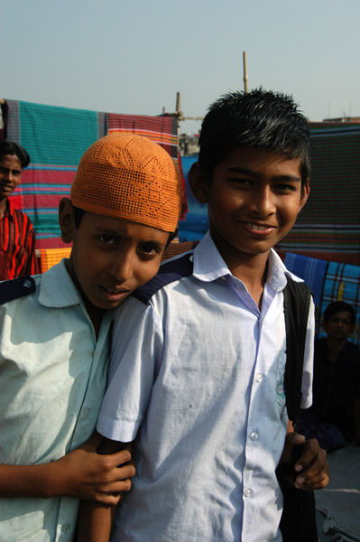 School boys in Fatulla, Bangladesh