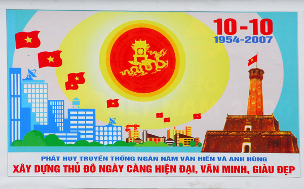 53rd anniversary of 10 October 1954 - Viet Minh take control of North Vietnam