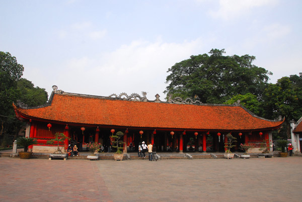 Main courtyard with Ceremonial Hall, Temple of Literature, Vãn Miếu