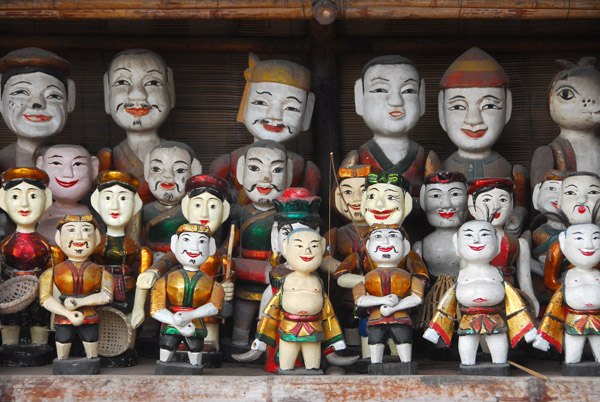 Souvenir water puppets, Temple of Literature, Hanoi