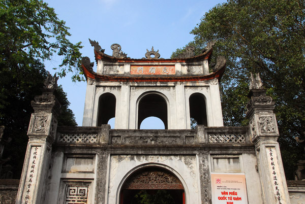 Vãn Miếu Gate, Temple of Literature, Hanoi