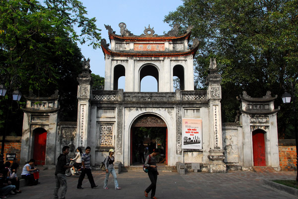 Vãn Miếu Gate, Temple of Literature, Hanoi