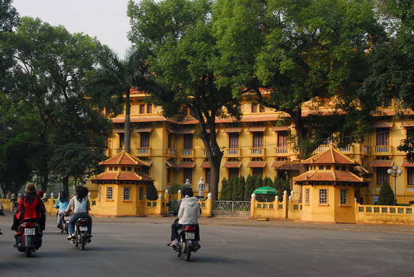 Old French colonial administrative building still used by the current government, Hanoi