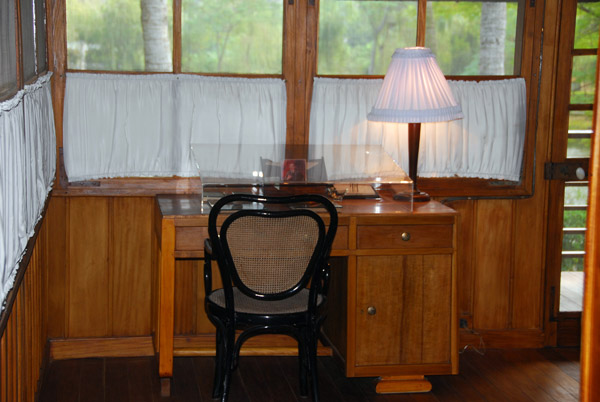 Ho Chi Minh's desk at the stilt house, Hanoi