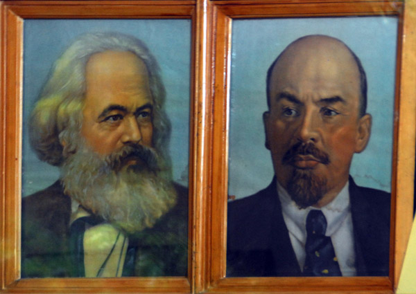 Karl Marx and Vladimir Lenin, Ho Chi Minh House, Hanoi