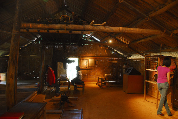 Interior of the Yao House, Vietnam Museum of Ethnology