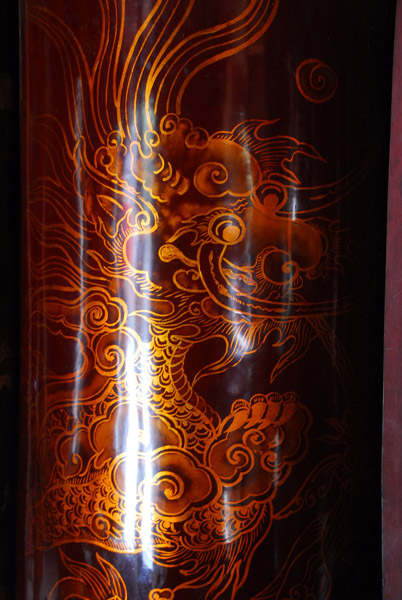 Lacquer dragon, Dinh Tien Hoang temple, Hoa Lu