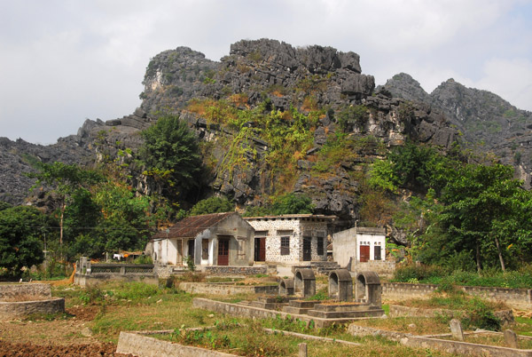 Scenery around Hoa Lu, Vietnam