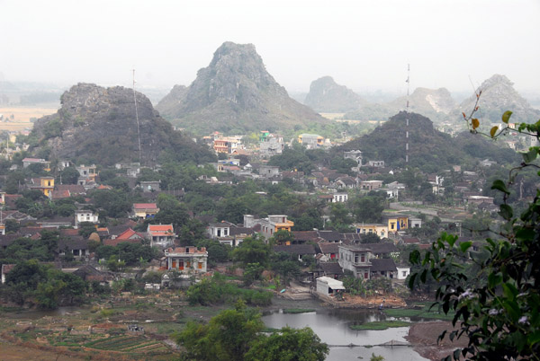 View from the climb to the Tomb of Dieh Tien Hoang, Hoa Lu