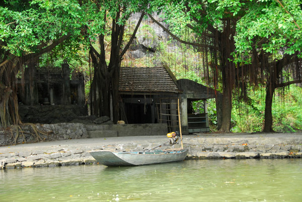 Shrines near the entrance to the Second Grotto