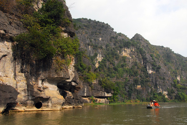 Between the Second and First Grottos, Tam Coc