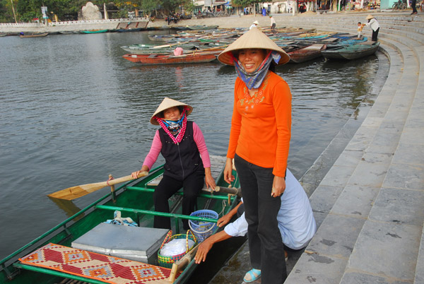 Back on land, Tam Coc