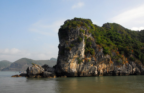 Southern coast of Cat Ba Island, Vietnam