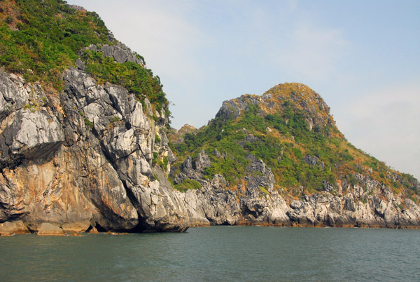 Cat Ba Island, a popular tourist getaway in northern Vietnam