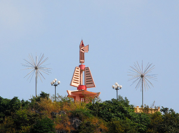 Ho Chi Minh Monument on Mountain No. 1, Cat Ba Town