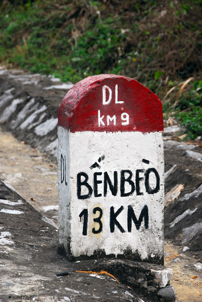Cat Ba Island milestone, Ben Beo 13km