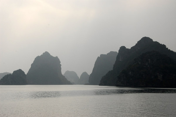 Halong Bay is made up of nearly 2000 islands
