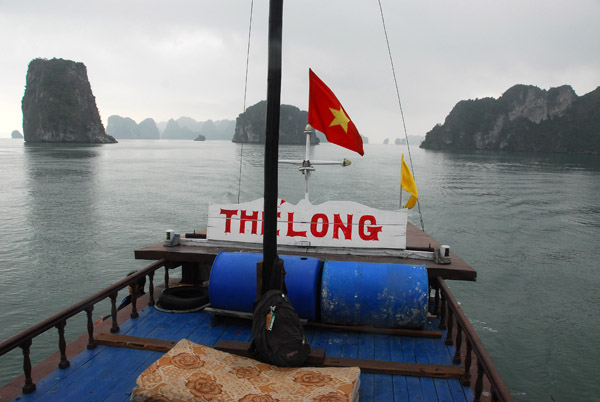 The Long, Halong Bay, headed for Hon Gai