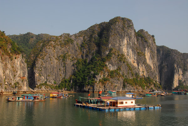 Floating village, Halong Bay