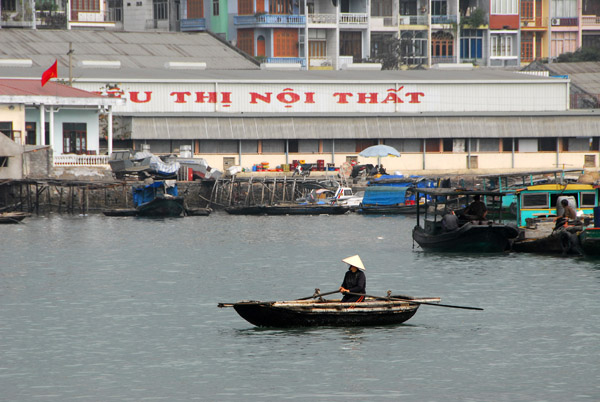 Row boat, Hon Gai harbor