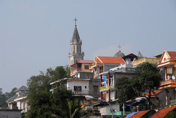 Steeple of the church, Hon Gai