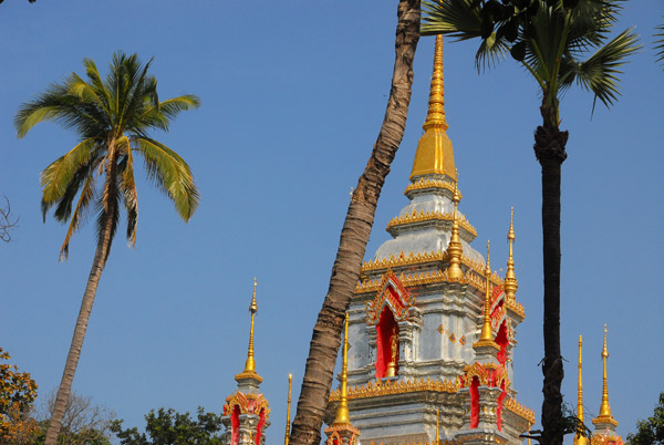 The new temple near Mae Klang Waterfall, Doi Inthanon, Thailand