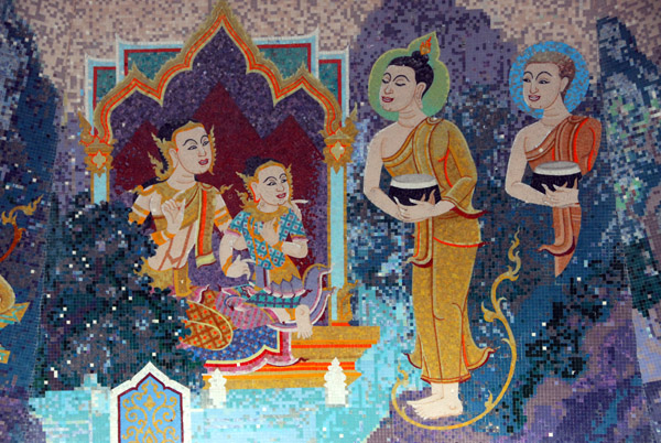 Mosaics, Chedi of the Queen of Thailand, Doi Inthanon