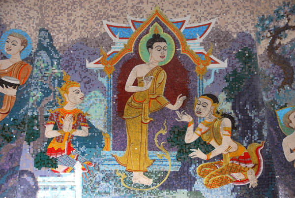 Mosaics, Chedi of the Queen of Thailand, Doi Inthanon