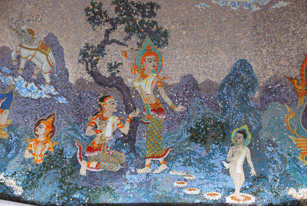 Mosaics, Chedi of the Queen of Thailand, Doi Inthanon