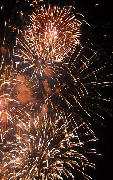 Fireworks, Sydney Harbour, New Years Eve 2008