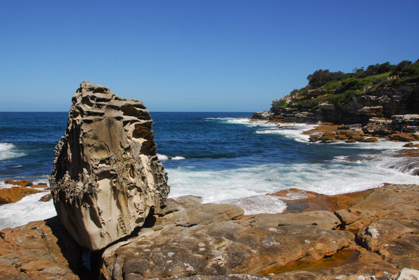 Rocky coast between Bondi and Tamarama